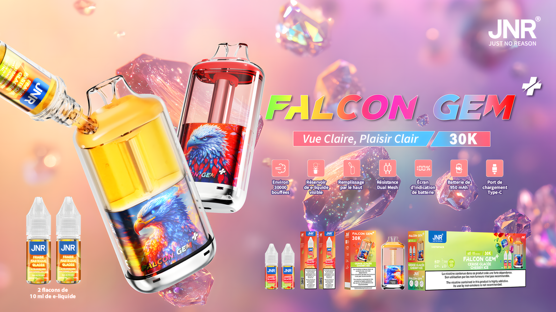 La Puff JNR Falcon Gem+ 30K : Une Nouvelle Référence dans l’Univers du Vapotage