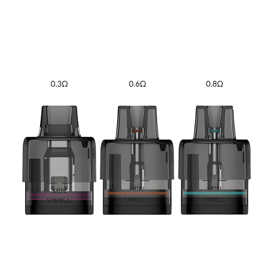 Cartouche Typhos Uwell 6ml vue de face