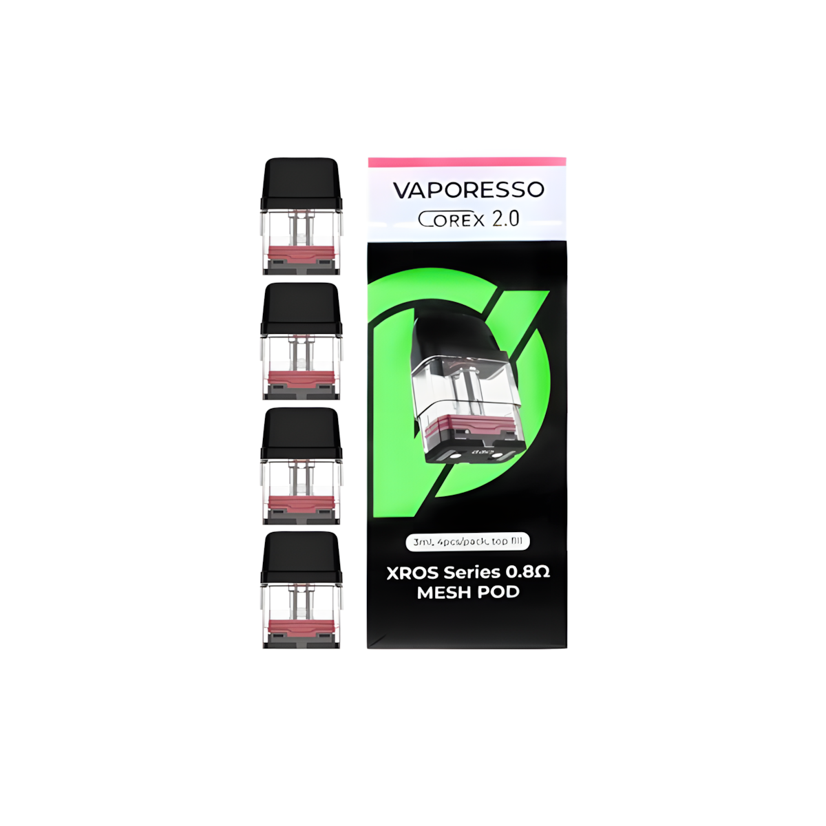 cartouche xros 0.6 0.7 0.8 1.0 ohm