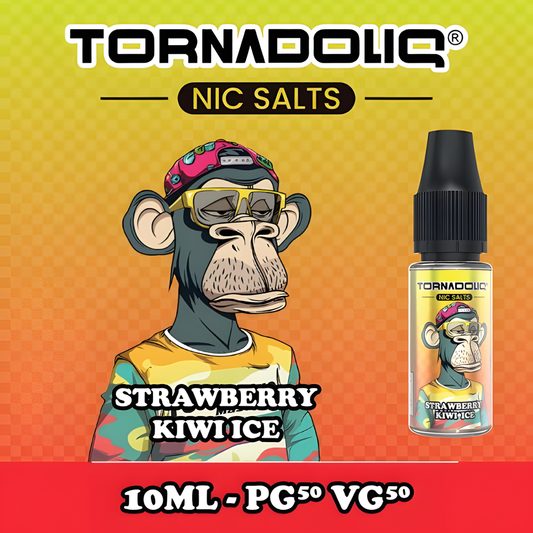 e-liquide fraise kiwi fraîche Tornadoliq