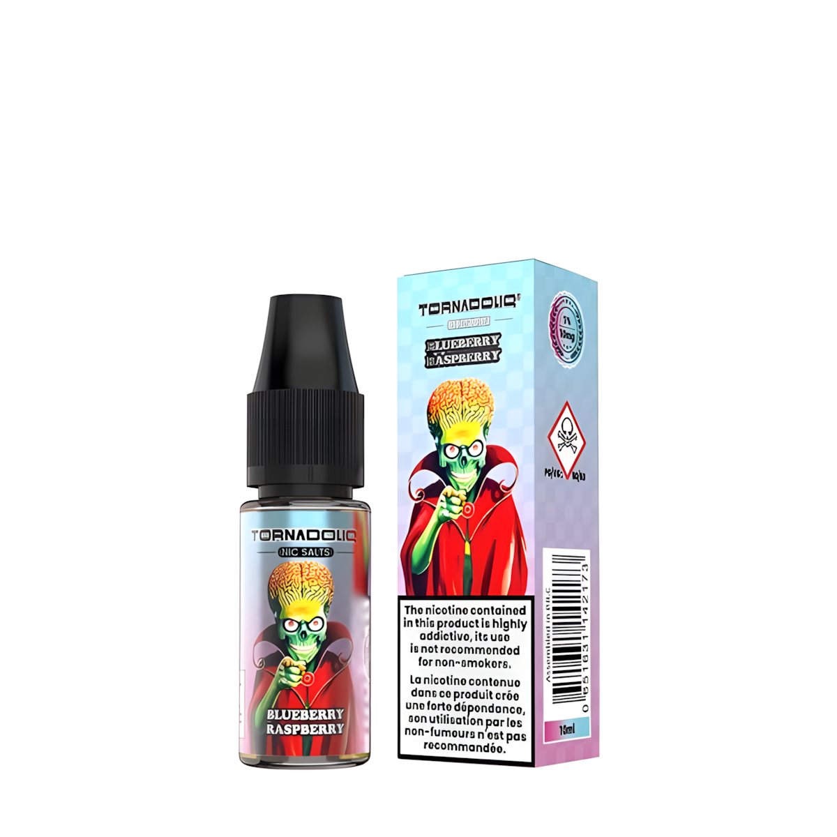Tornadoliq sel de nicotine myrtille framboise