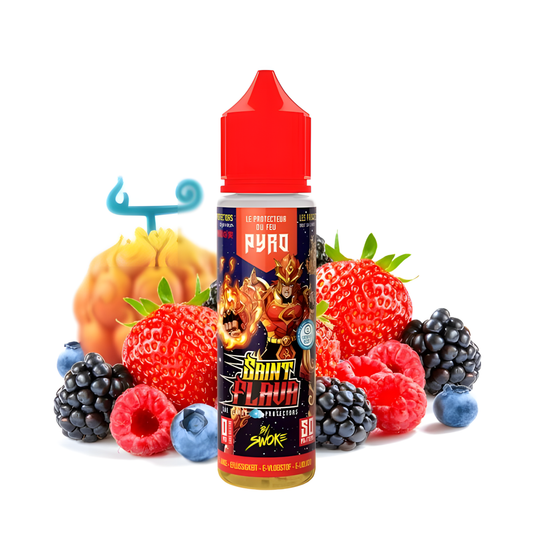 vape fruité rouge 50ml