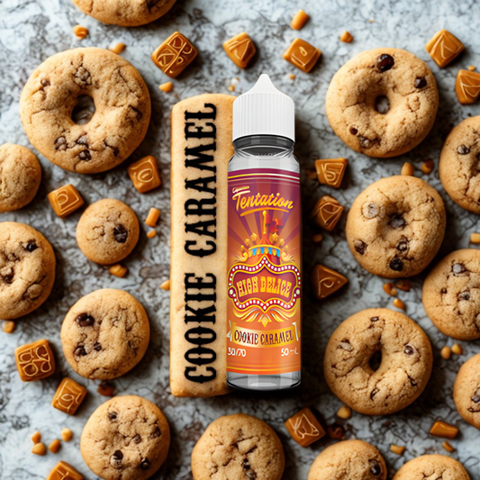 Flacon E-liquide Butterscotch Cookie 50 ml Liquideo – biscuit caramel fondant