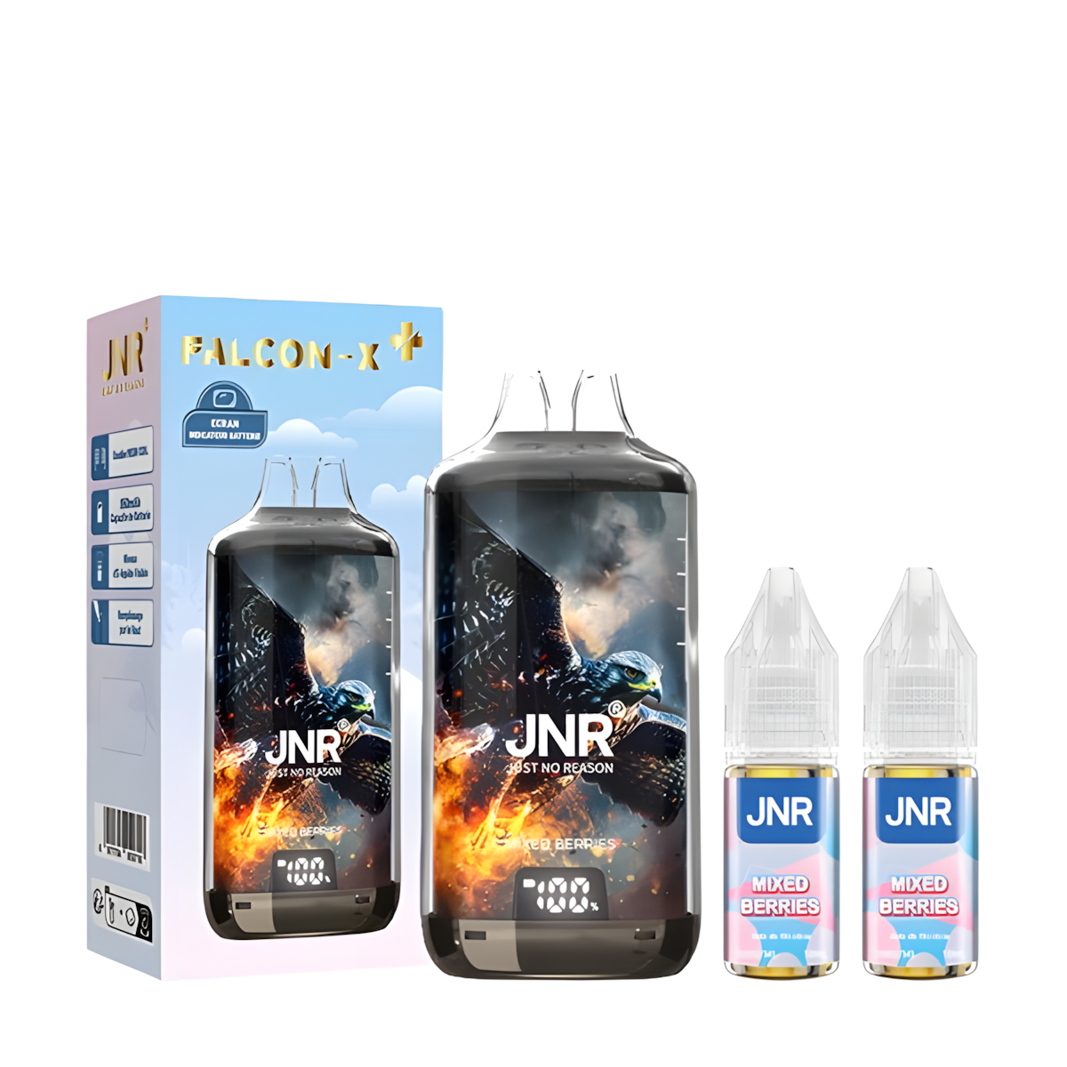 E-cigarette jetable JNR fruits rouges