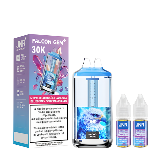 falcon gem plus saveur myrtille framboise