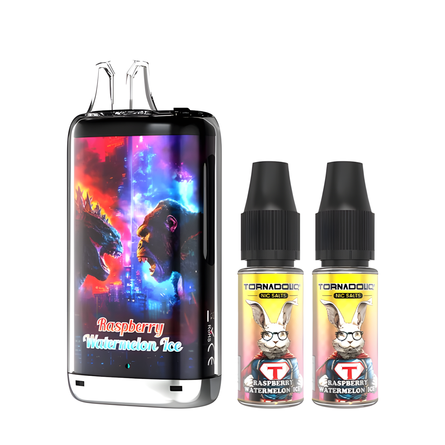 Puff Kong Max 30K Raspberry Watermelon Ice - TornaPuff