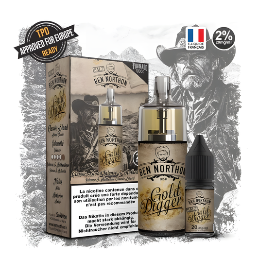 Puff Ben northon 10000 tabac