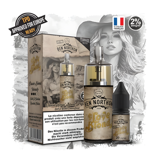 Puff gout tabac blond ben northon