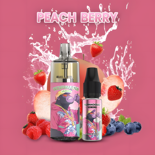 Puff Tornado Baies Rouge PĂȘche