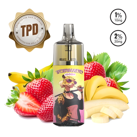 E-liquide Sels de Nicotine Goût Fraise Banane Doux