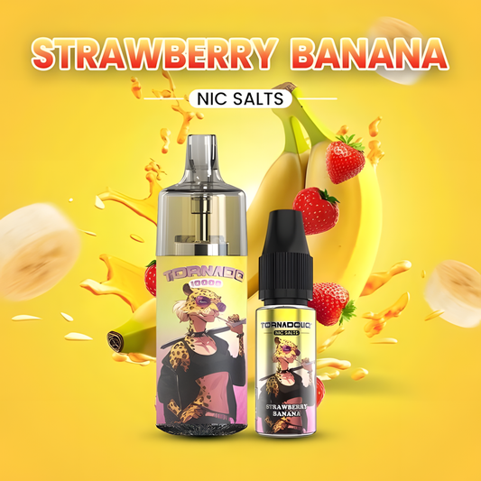 Puff Rechargeable Fraise Banane Gobar