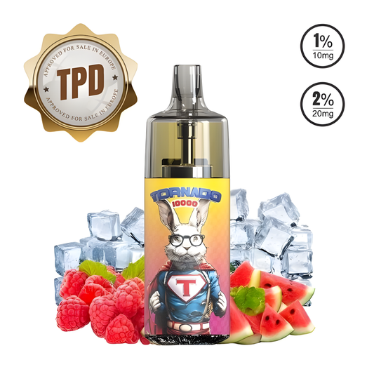 Puff Rechargeable Framboise Pastèque Glacée