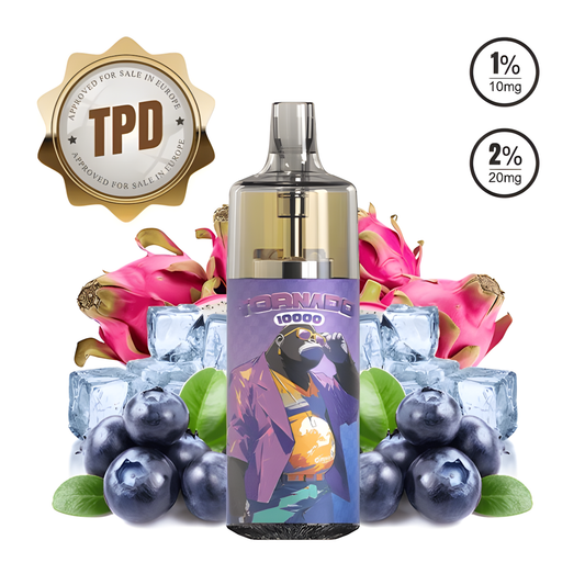 Puff 10000 10MG 20MG Fruit du Dragon Myrtille Glacée