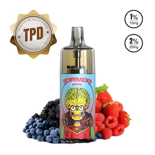 Puff Tornado 10000 Fruits Rouges