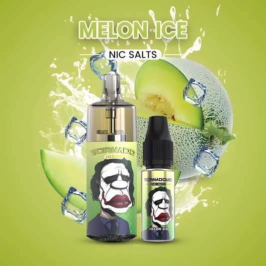 E-liquide Melon Glacé Sels de Nicotine