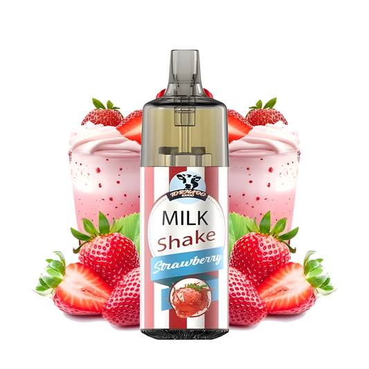 Puff Rechargeable Milkshake Fraise Gobar