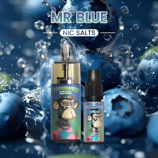 Puff 10000 Tornado Gobar Mr Blue