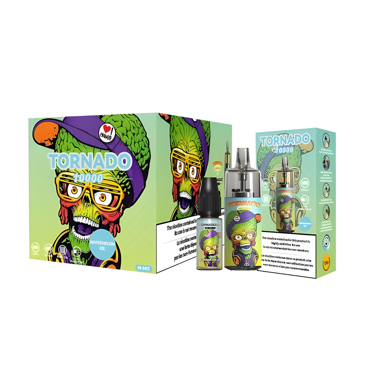 E-liquide Sels de Nicotine Goût Pastèque Frais