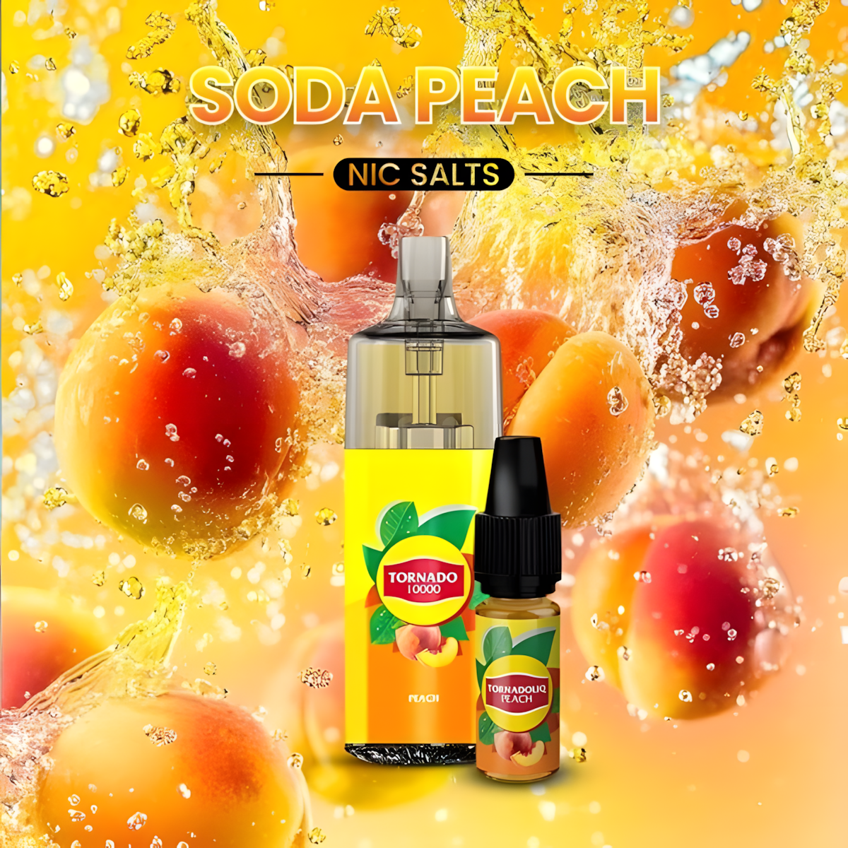 Puff Rechargeable Soda Pêche Gobar