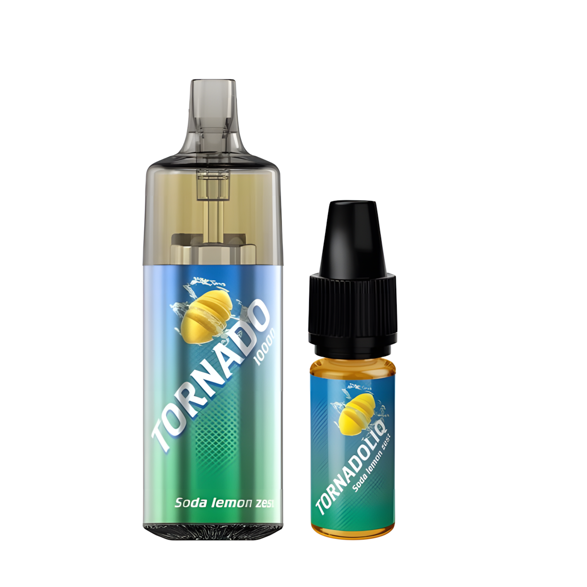 Cigarette Electronique 10000 Puffs Saveur Soda Citron