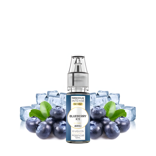 e-liquide Blueberry Ice Tornadoliq Intense nic salt 10ml avec myrtilles et glaçons