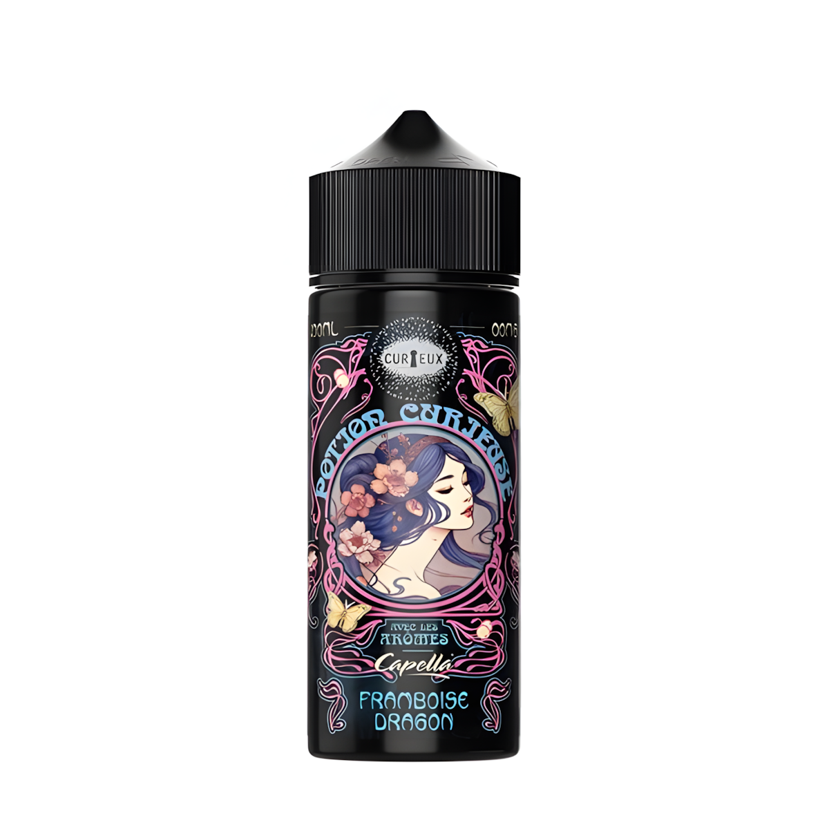 curieux e-liquide framboise dragon fruité gourmand