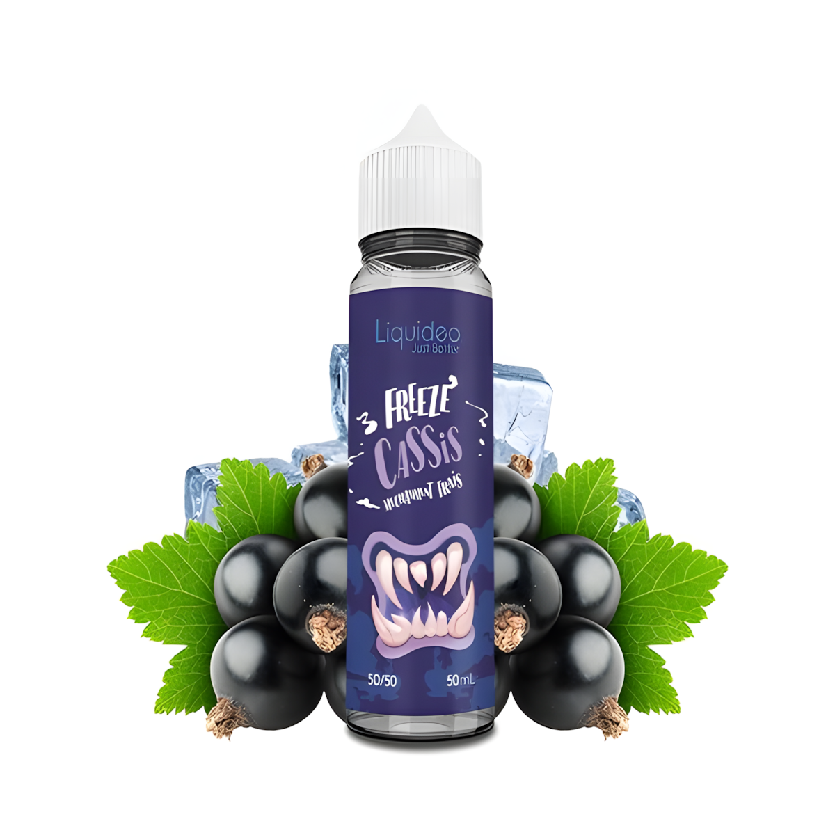 E-Liquide Freeze Cassis 50ML Liquideo sans nicotine