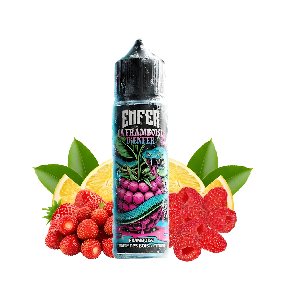 E-Liquide Framboise Citron 50ML - Enfer  TornaPuff
