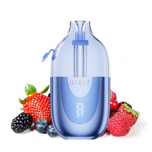 JNR Lila Kiss+ 46K Mi Amor aux fruits rouges avec écran LED 20mg