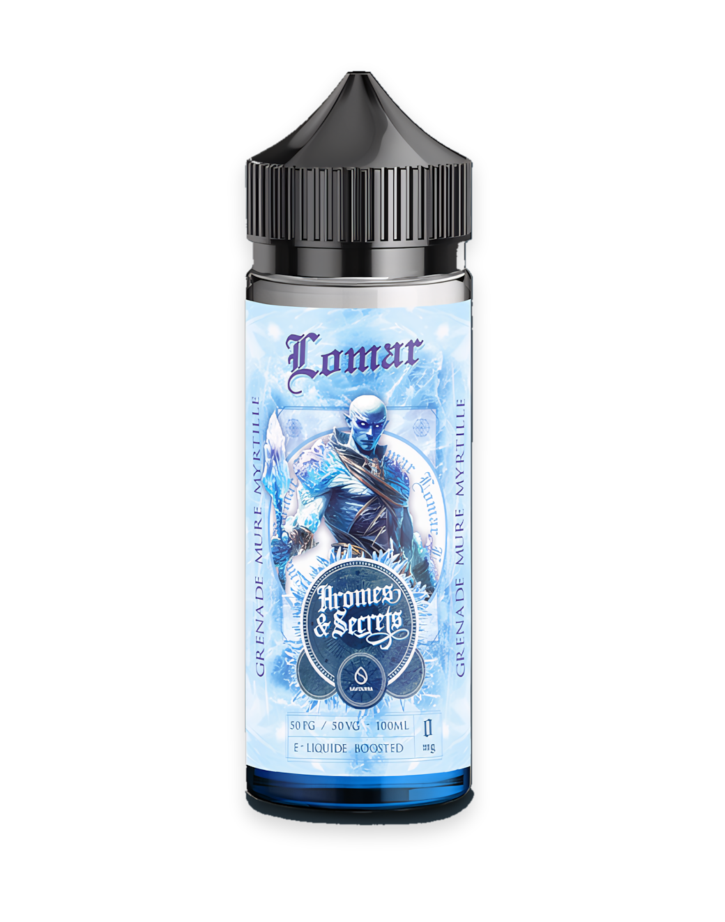 E-liquide Lomar Arômes et Secrets Glace 100ml grenade mûre myrtille