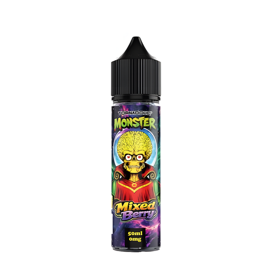 E-liquide Mixed Berry Monster by Tornadoliq 50ml 0MG - mélange de baies rouges et noires
