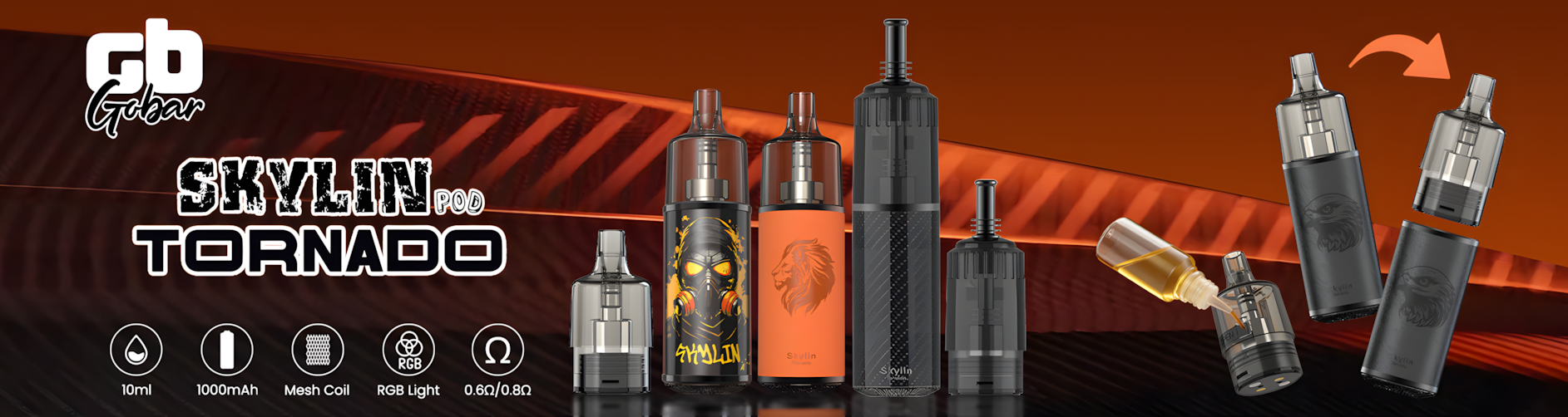 Puff Skylin rechargeable