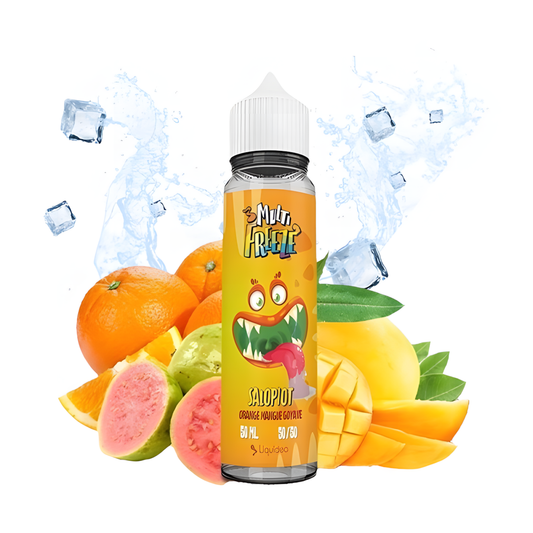 E-liquide Salopiot Orange Mangue Goyave Multifreeze 50 ml Liquideo 🇫🇷