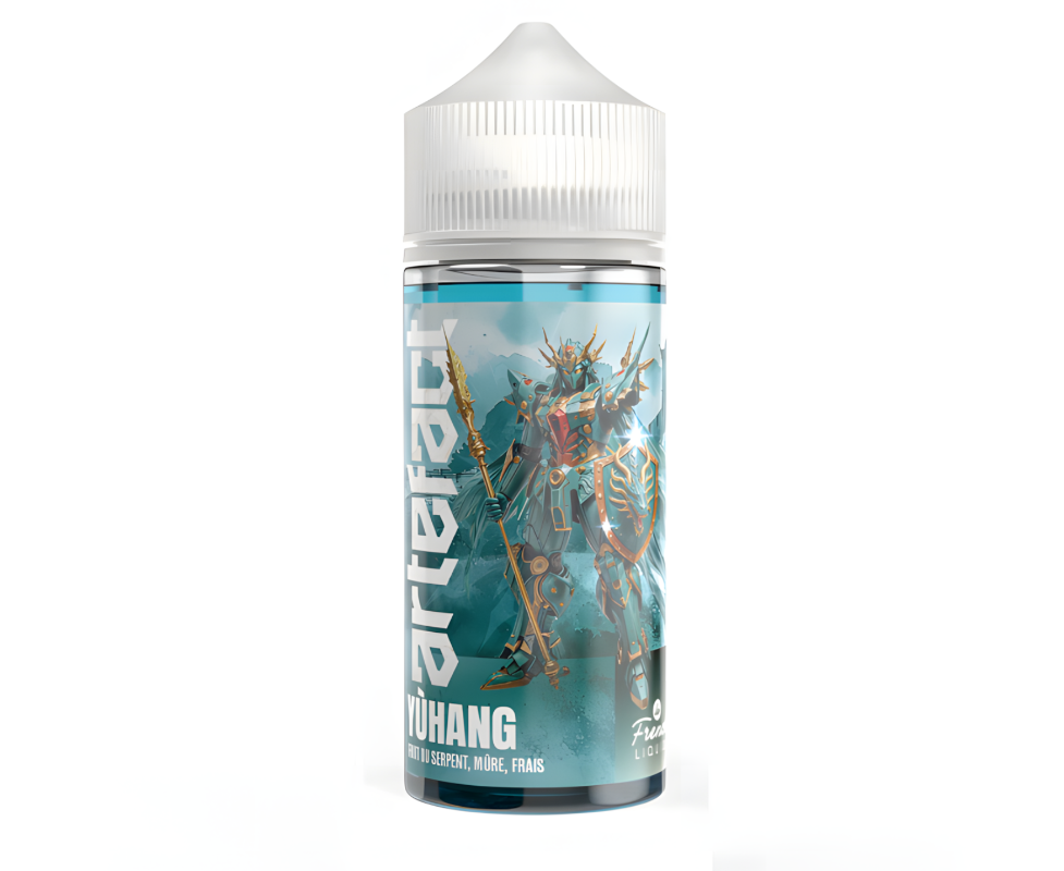 Flacon E-liquide Yuhang Artefact Lips 100ml Mûre Citron Vert
