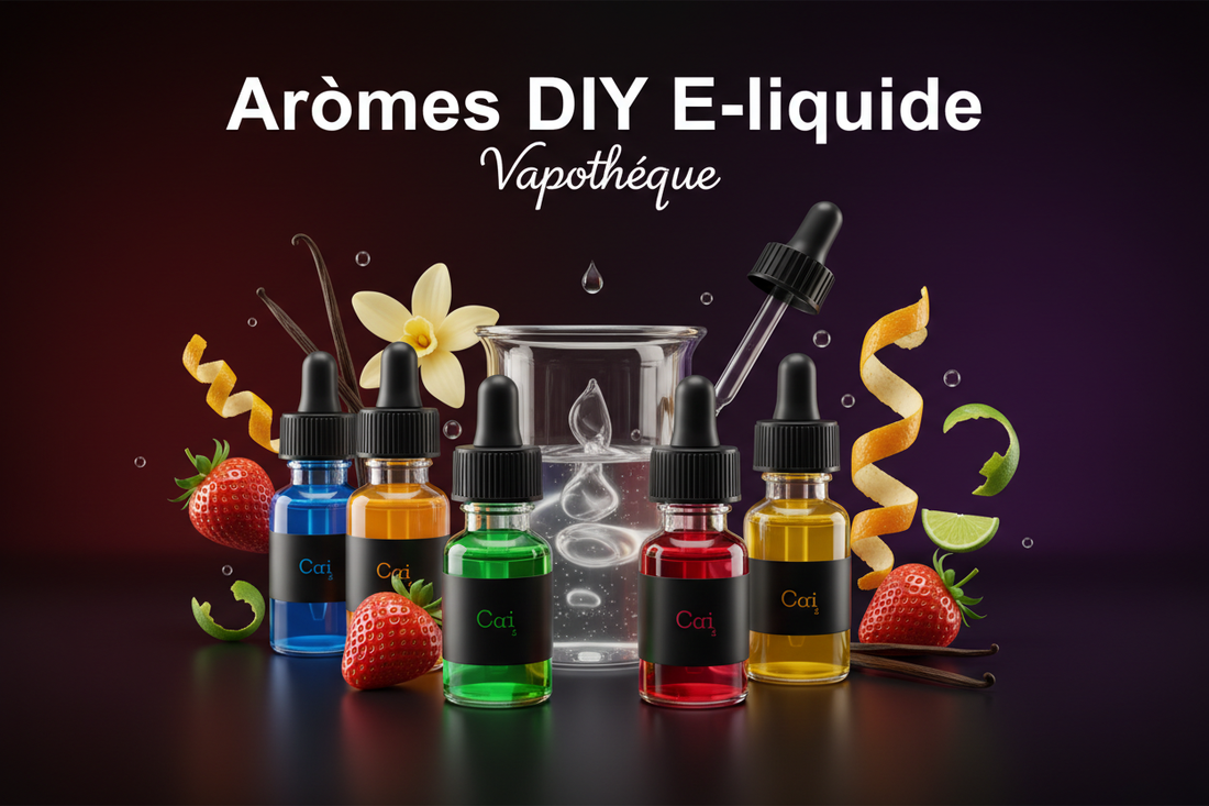 Arômes concentrés et DIY e-liquide maison - guide complet TornaPuff