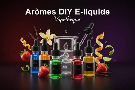 Arômes concentrés et DIY e-liquide maison - guide complet TornaPuff