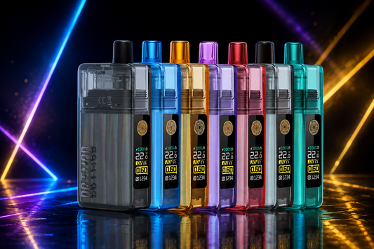 DotPod Max Lite Dotmod en sept couleurs, pod rechargeable 2100 mAh réglable jusqu’à 60 W.