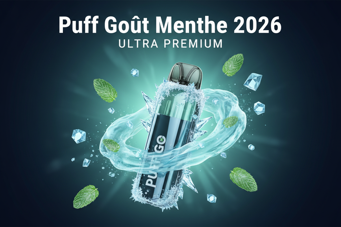 Puff goût menthe et fraîcheur meilleures 2026 - sélection TornaPuff