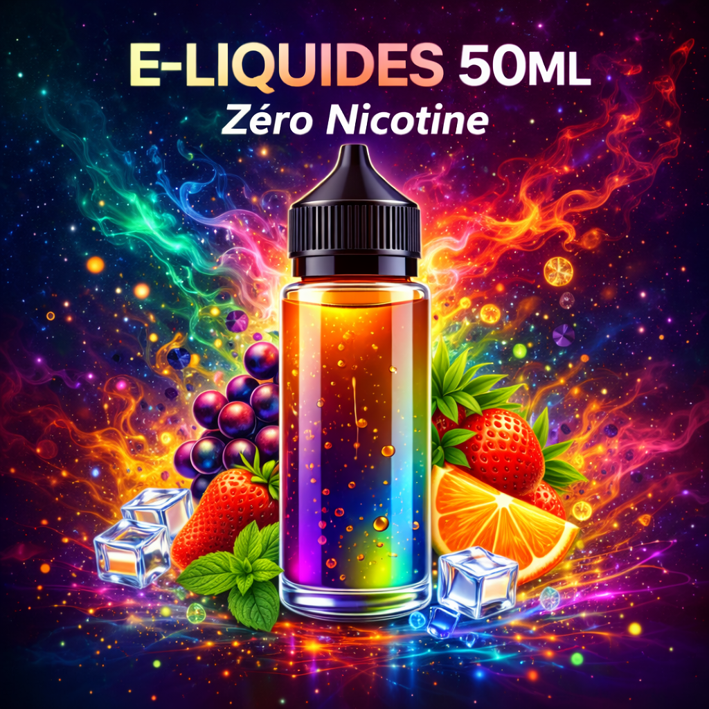 E-liquide 50ml zéro nicotine