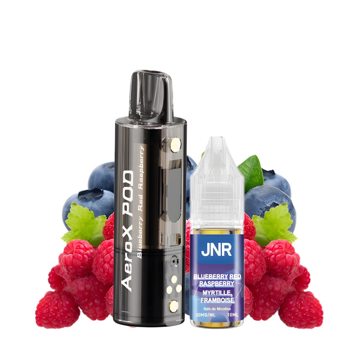 Cartouche AeroX JNR goût Myrtille Framboise 20mg