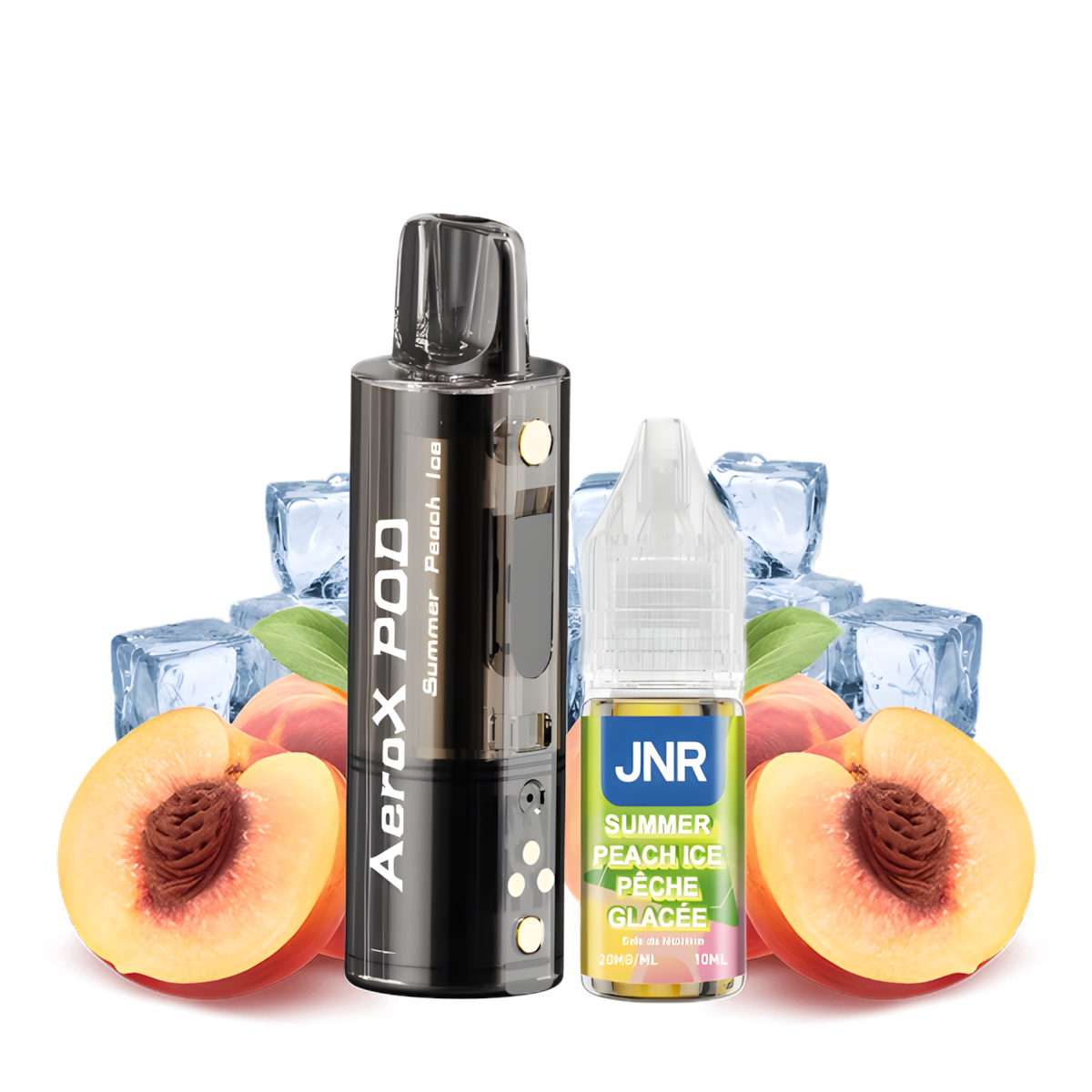 Cartouche AeroX JNR goût Pêche Glacée 20mg