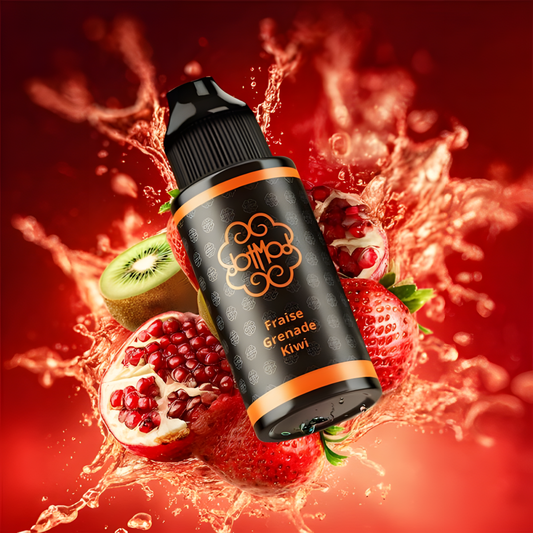E-liquide DotMod Fraise Grenade Kiwi 100ml