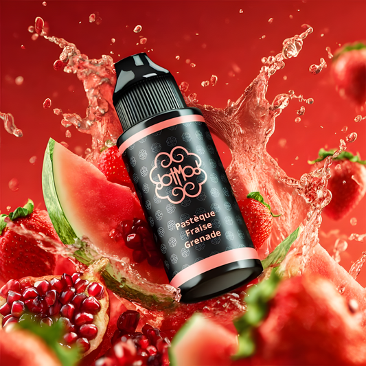 E-liquide DotMod Pastèque Fraise Grenade 100ml