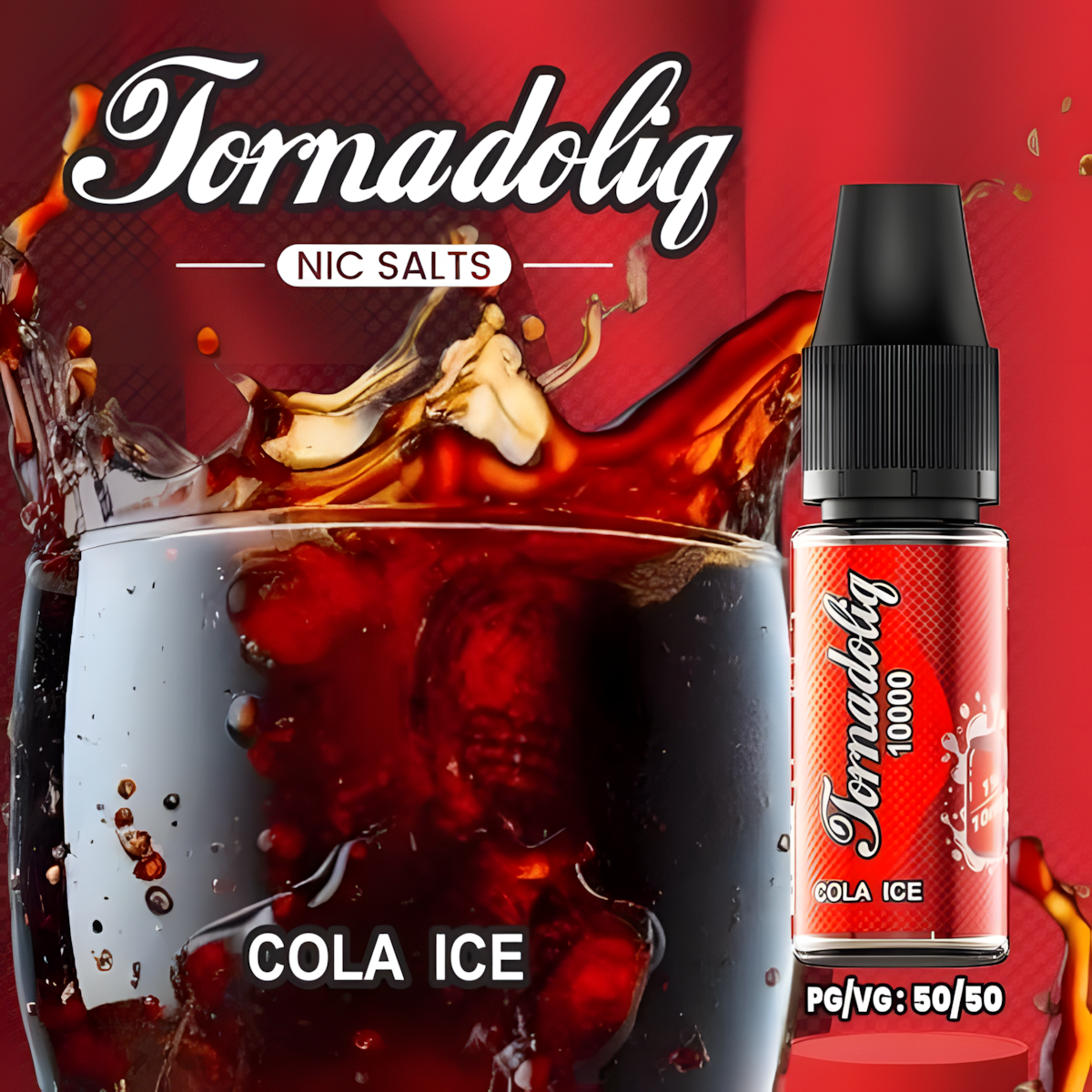 E-Liquide Puff Cola Ice 10ML TornadoLiq Nicotine Sels Nicotine TornaPuff E-Liquide Puff Cola Ice 10ML TornadoLiq Nicotine Sels Nicotine TornaPuff