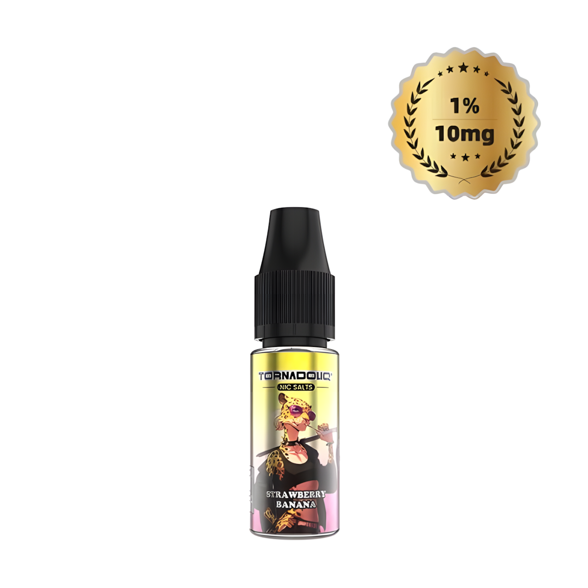 E-Liquide Puff Fraise Banane 10ML TornadoLiq Nicotine TornaPuff E-Liquide Puff Fraise Banane 10ML TornadoLiq Nicotine TornaPuff