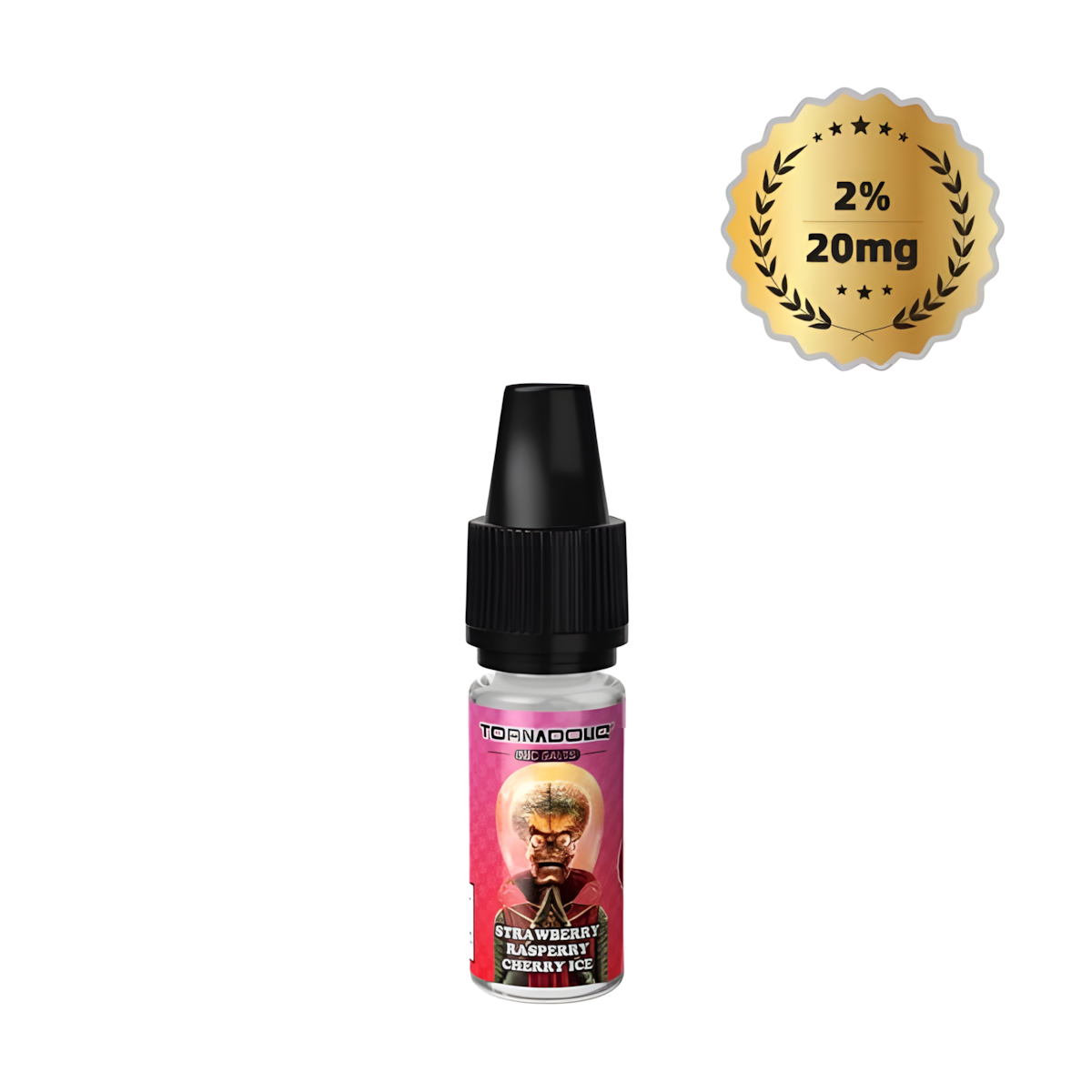 E-Liquide Puff Fraise Framboise Cerise Glace 10ML TornadoLiq TornaPuff E-Liquide Puff Fraise Framboise Cerise Glace 10ML TornadoLiq TornaPuff