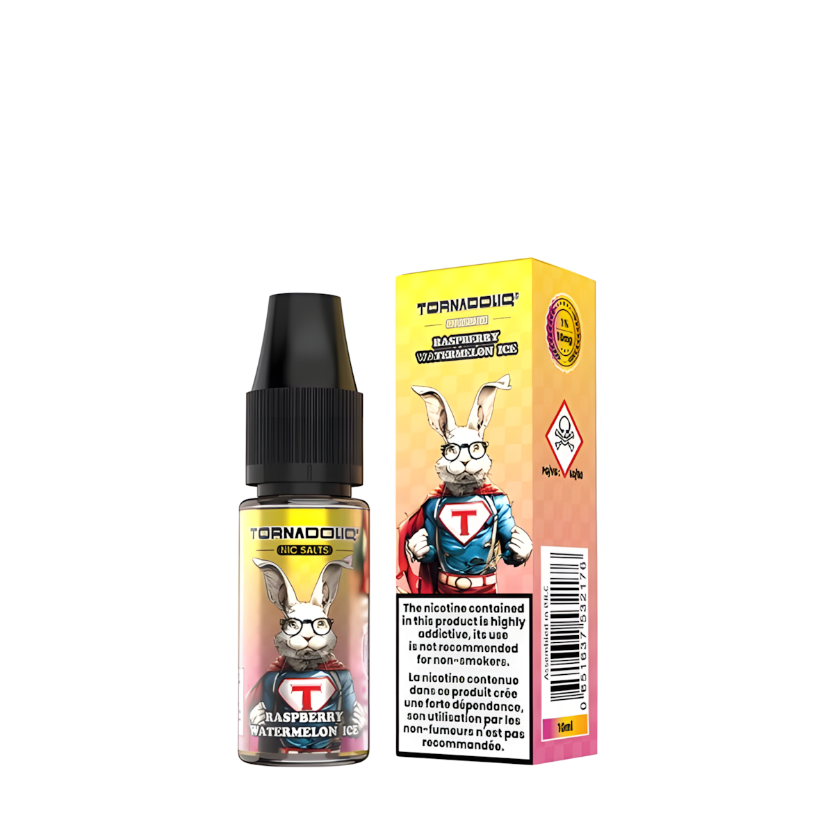 flacon 10ml Tornadoliq Raspberry Watermelon