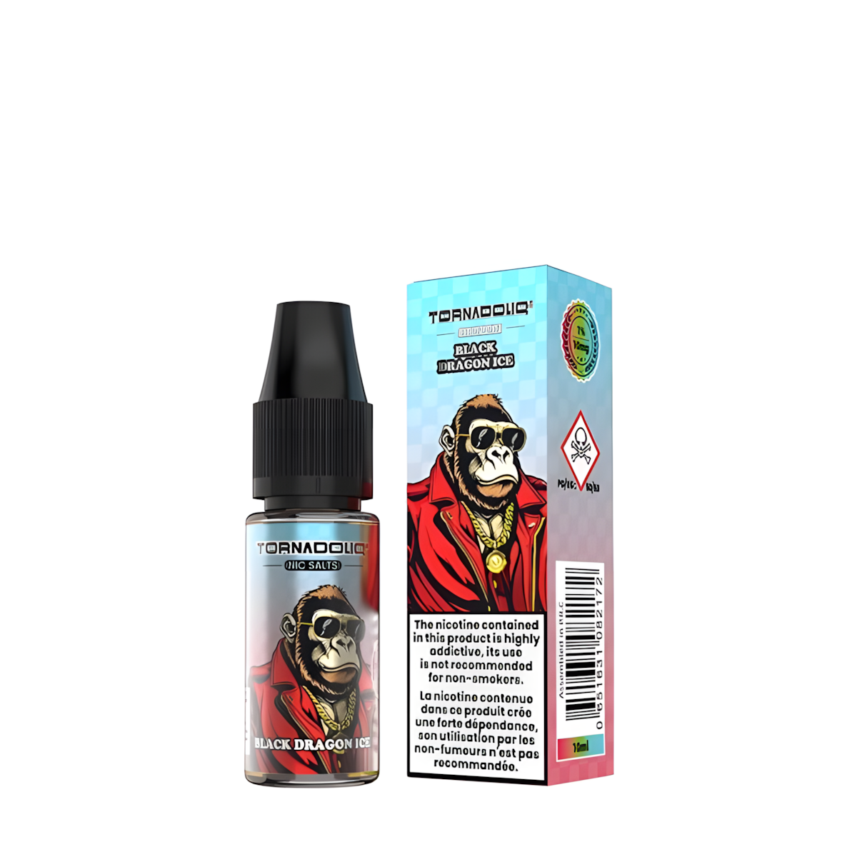 flacon 10ml e-liquide fruit du dragon ice