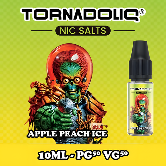 flacon 10ml Apple Peach Ice sel de nicotine