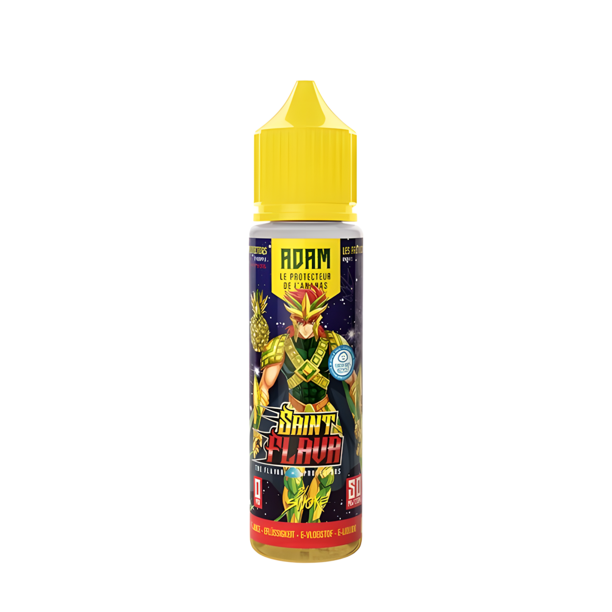 vape fruitée sans nicotine 50ml